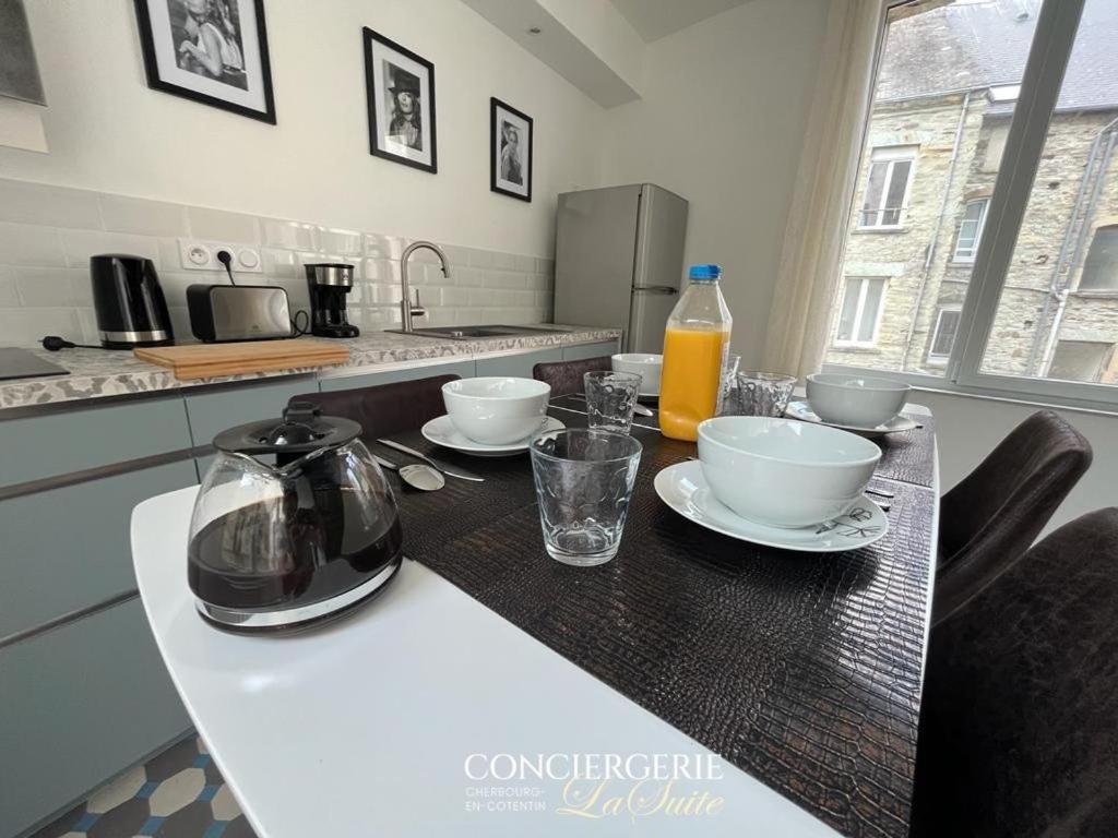 Coeur Du Centre-Ville Cherbourg-en-Cotentin Eksteriør bilde